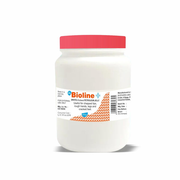 Bioline White Perfumed Petroleum Jelly - 400 gms