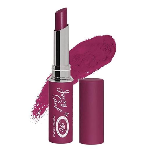 Fashion Colour Jersey Girl By Girl Kiss Proof Lipstick Bordeaux - 2 gms