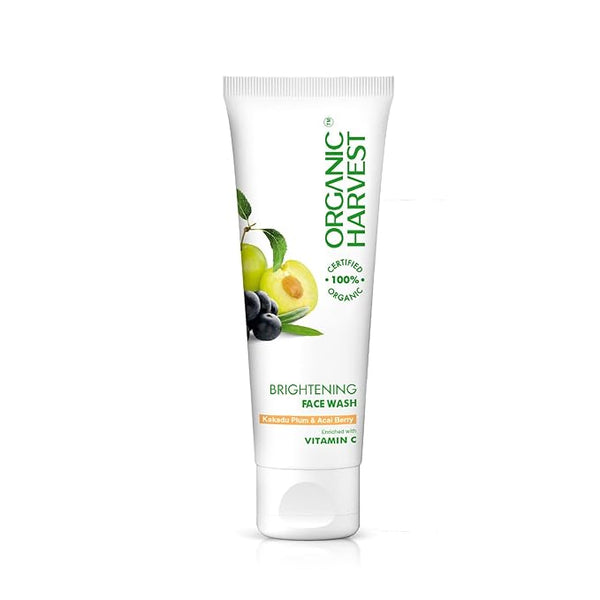 Organic Harvest Vitamin C Organic Face Wash - 100 gms