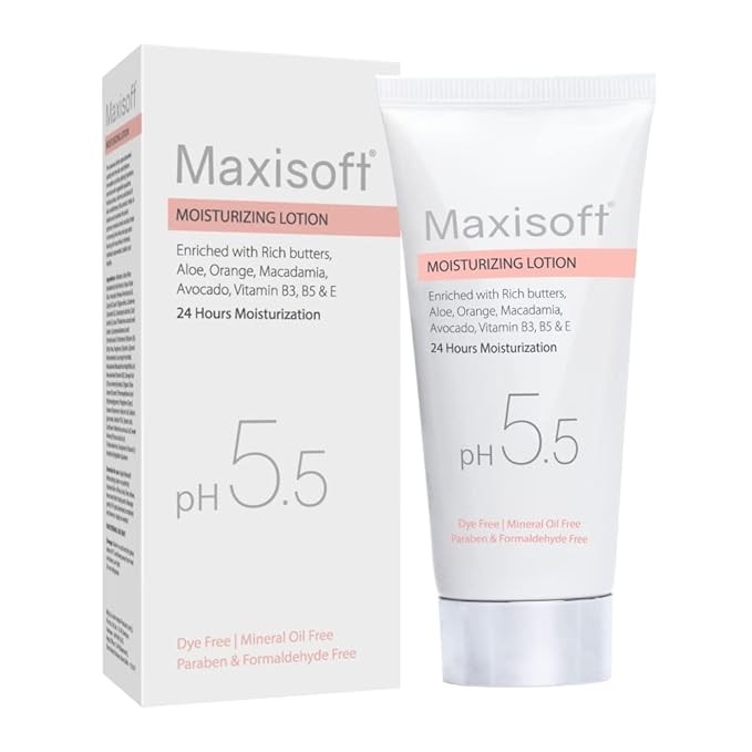 Maxisoft Moisturizing Lotion | Ph 5.5 | Deep Hydration for Soft & Smooth Skin - 100 Ml