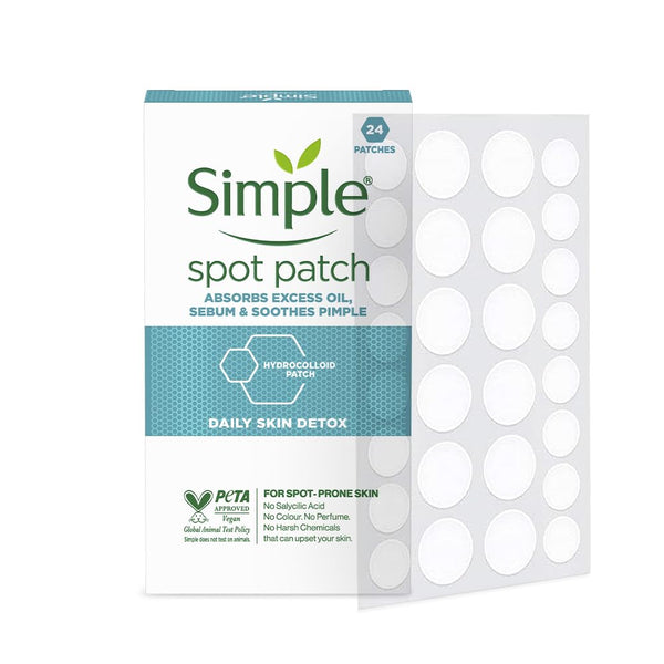 Simple Daily Skin Detox Spot Patch - 24 patches