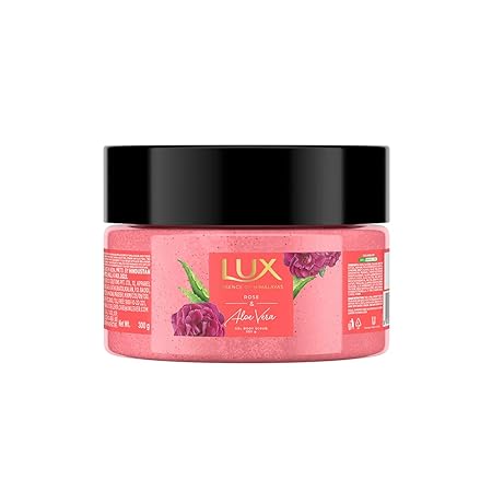 Lux Rose & Aloe Vera Body Scrub - 300 gms