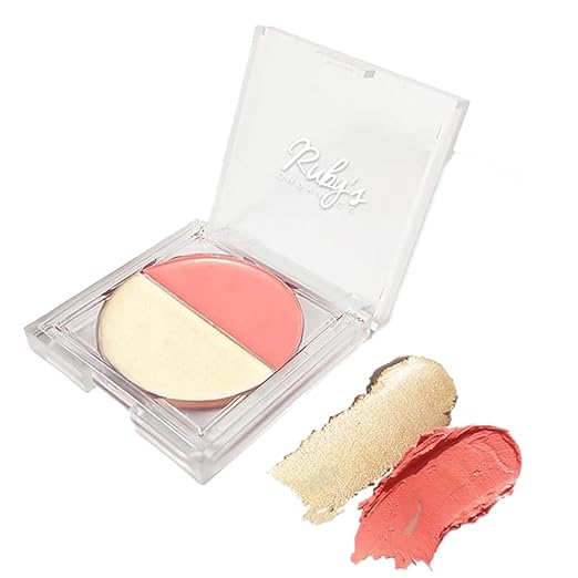 Ruby's Organics Cream Blush Peach - 9 gms