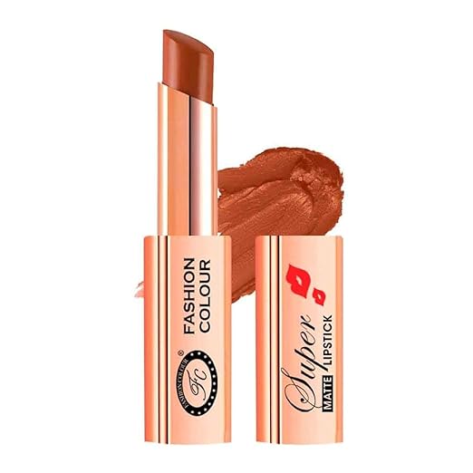 Fashion Colour Super Matte Lipstick Naughty Chocolate - 4 gms