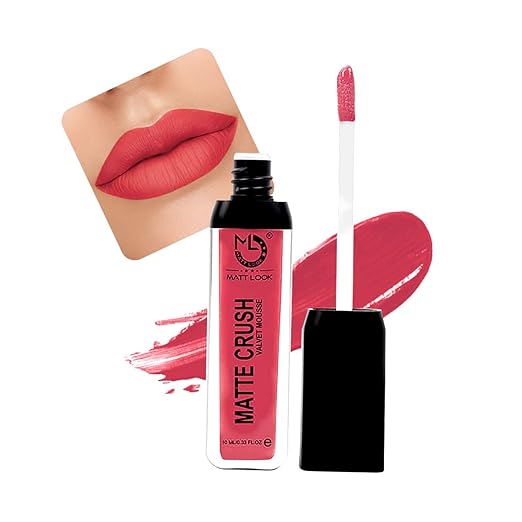 Mattlook Matte Crush Velvet Mousse Lipstick Deep Raspberry - 10 ml