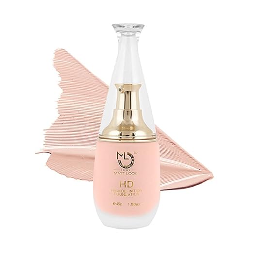 Matt Look High Definition Foundation Colour Natural Beige - 45 gms