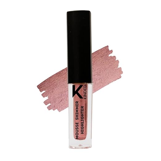 Kinded Mousse Shimmer Highlighter Illuminator Liquid Colour Rusty Bronze - 3 ml