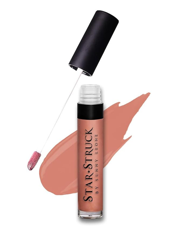 Starstruck By Sunny Leone Glossy Liquid Lip Color Toffee - 5.5 ml