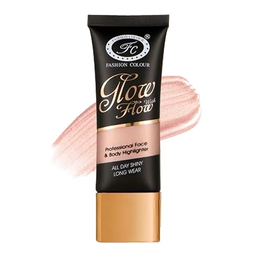 Fashion Colour Glow With Flow Professional Face & Body Highlighter Shade 06 - 35 gms