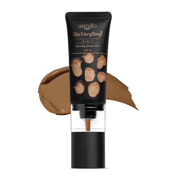 Lovechild Masaba Skip Everything 4 In 1 Serum Skin Tint Tough Toffee (Toffee) - 30 ml