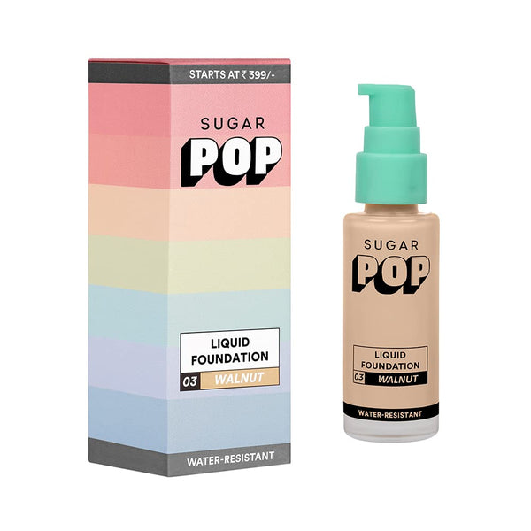 Sugar Pop Liquid Foundation Walnut - 30 ml