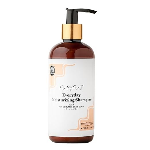 Fix My Curls Everyday Moisturizing Shampoo For Thick - 250 ml