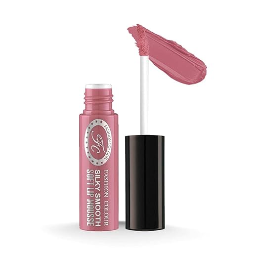 Fashion Colour Silky Smooth Soft Lip Mousse Waterproof Nude Pink - 5 ml