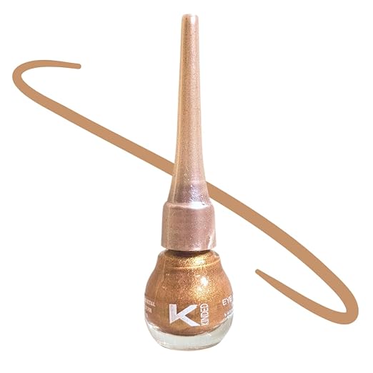 Kinded Eye Liner Liquid Waterproof Colour Cool Copper - 5 ml
