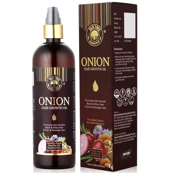 Old Tree Pure and Natural Onion Hair Oil for Promoting Hair Growth - 200 ml