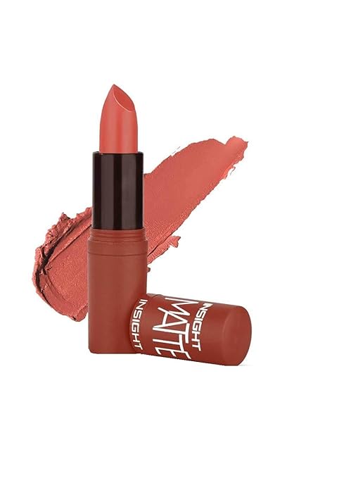 Insight Cosmetics Matte Lipstick Colour 02 Nude Coffee - 4.2 gms