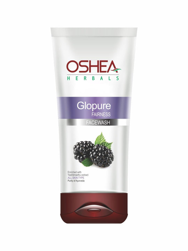 Oshea Herbals Glopure Fairness Face Wash White - 80 gms