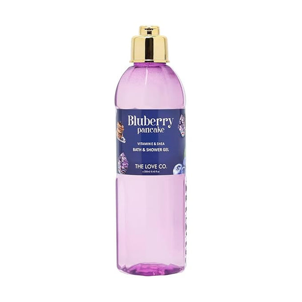 The Love Co. Bluberry Pancake Bath & Shower Gel - 250 ml