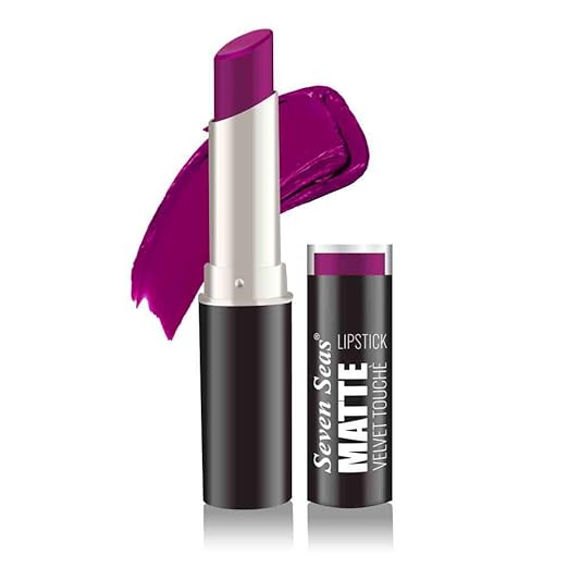 Seven Seas Matte Velvet Touch Lipstick Berry - 100 gms