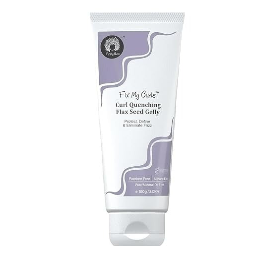 Fix My Curls Curl Quenching Flaxseed Gelly With Aloe Vera Chia & Flax Seeds - 100 gms