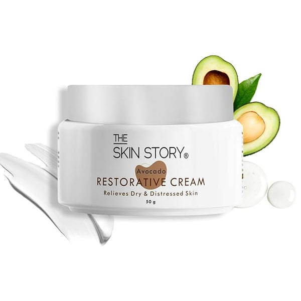 The Skin Story Avocado Restorative Moisturising Cream - 50 gms