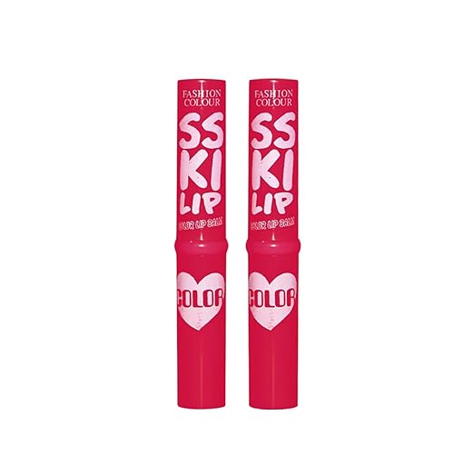 Fashion Colour Kiss Lip Colour Lip Balm Shade 07 - 2 gms (Pack of 2)