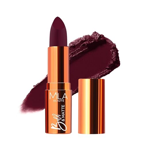 Mila Beaute Bold & Matte Long Lasting Lipstick Night Out - 4.2 gms
