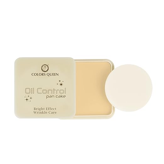 Colors Queen Weightless Matte Finish Compact Powder 02 Latte - 15 gms