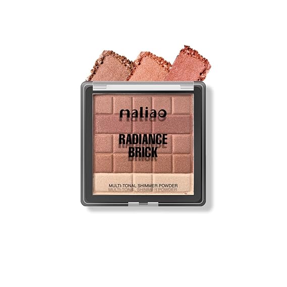 Maliao Radiance Brick Highlighter (03 Shade) - 10 gms