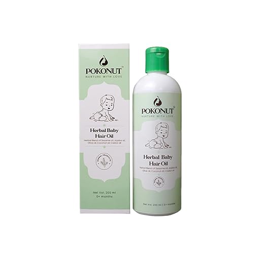 Pokonut Herbal Baby Hair Oil 0-5 Yrs  - 200 ml
