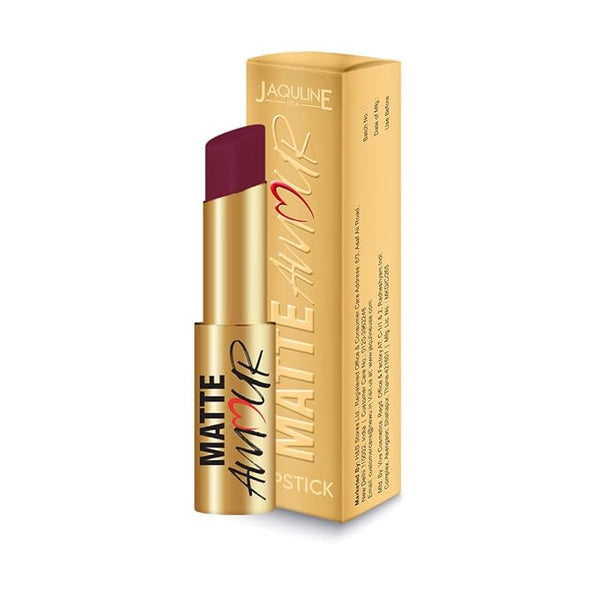 Jaquline USA Matte Amour Matte Lipstick Passionate 03 - 3.5 gms