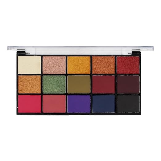 Fashion Colour Pro Hd Eyeshadow Palette Includes 15 Shades 03 - 18 gms