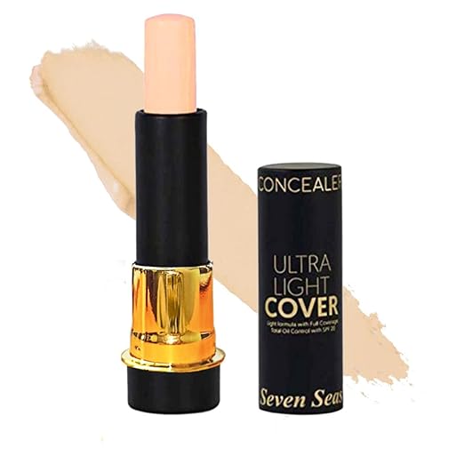 Seven Seas HD Pro Ultra Light Cover Concealer Nude - 8 gms