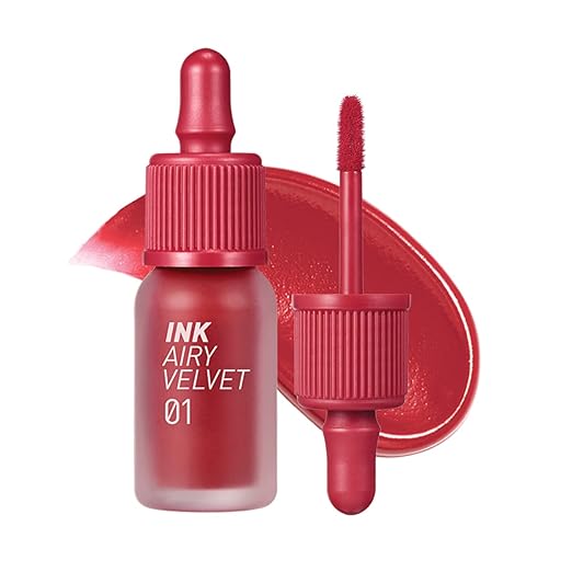 Peripera Ink Airy Velvet Lipstick (01 Hotspot Red (AD)) - 4 gms