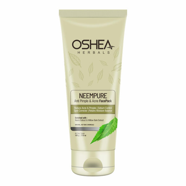 Oshea Herbals Neempure Anti Pimple & Acne Face pack - 100 gms