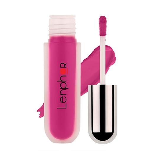Lenphor Lasche It Liquid Lipstick Bloom Fuchsia - 5 gms