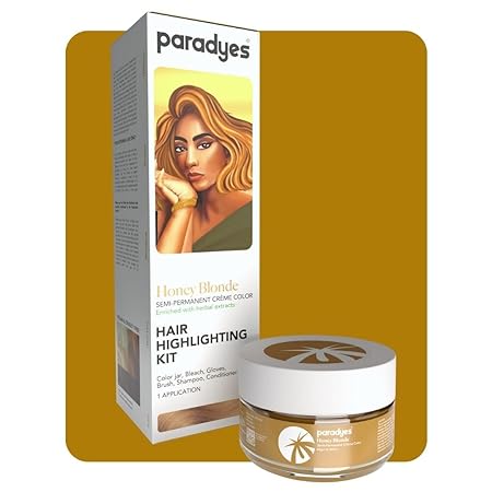 Paradyes Honey Blonde Hair Color Highlighting Kit - 75 gms