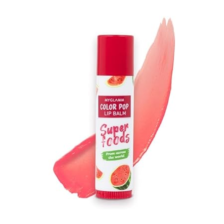 MyGlamm Superfood Color Pop Lip Balm - 4.6 gms