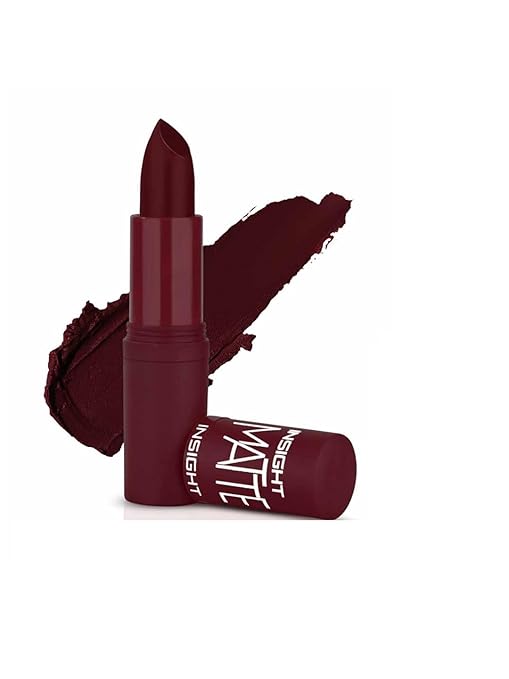 Insight Cosmetics Matte Lipstick Colour 23 Majestic Maroon - 4.2 gms