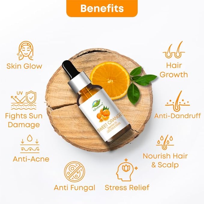 Farm Blends Sweet Orange Essential Oil - 15 ml