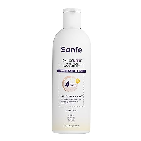 Sanfe DailyLite Tan Removal Body Lotion - 200 ml