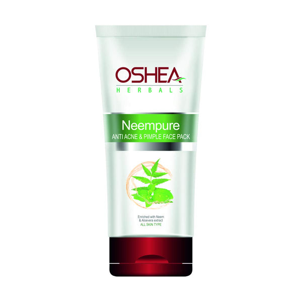 Oshea Herbals Neempure Anti Acne & Pimple Face Pack - 120 gms