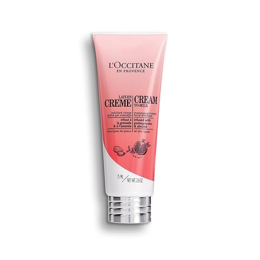 L'Occitane Cream-To-Milk Massage Activated Facial Exfoliant - 75 ml
