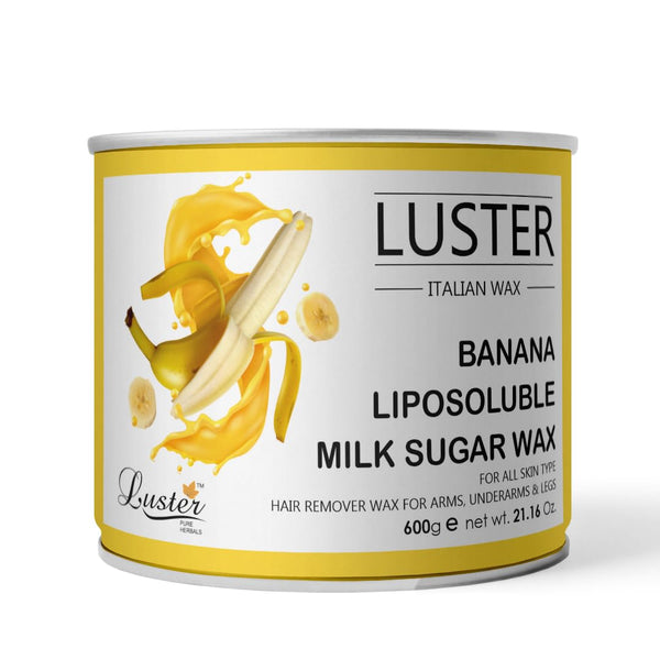 Luster Cosmetics Banana Hair Removal Hot Wax - 600 gms