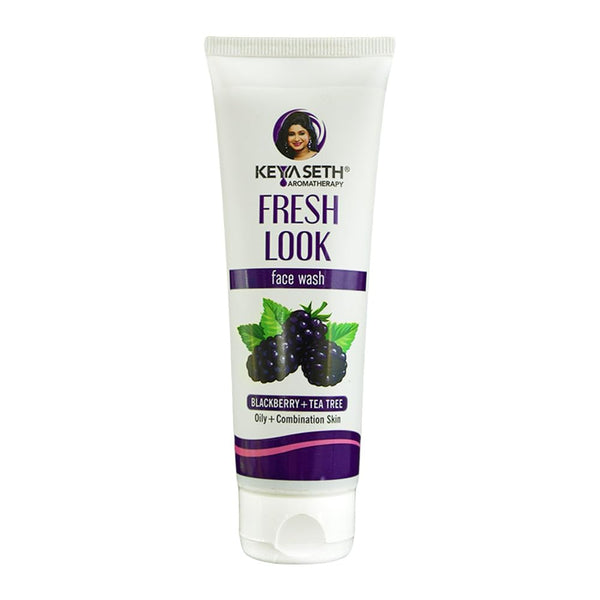 Keya Seth Fresh Look Blackberry & Tea tree Face Wash - 100 ml