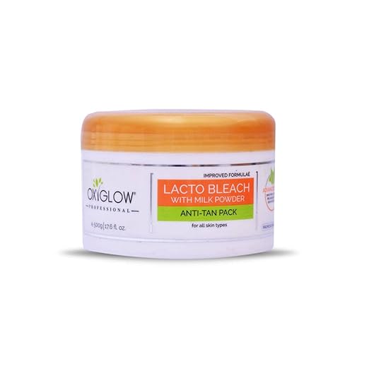 Oxyglow Herbals Golden Glow Lacto Bleach Cream - 500 gms