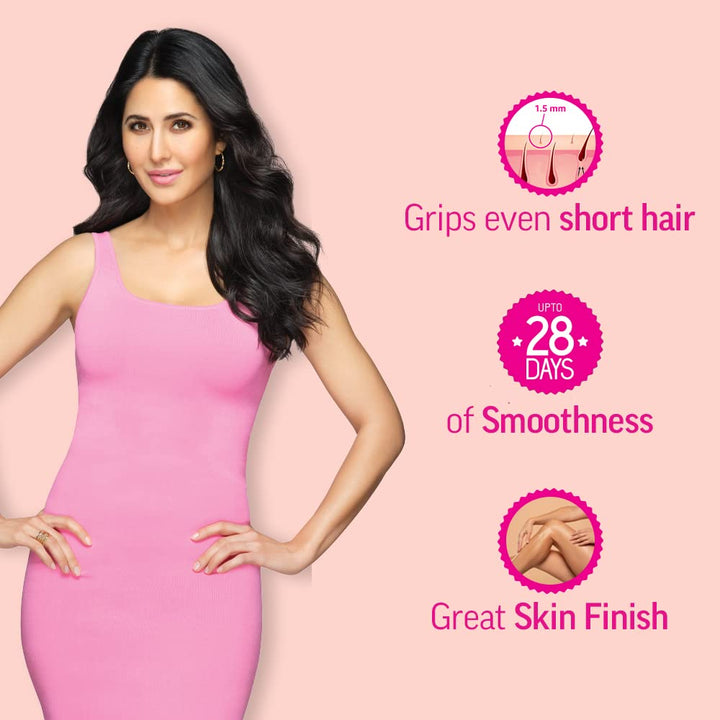 Veet Half Body Waxing For Dry Skin For Women - 8 Strips