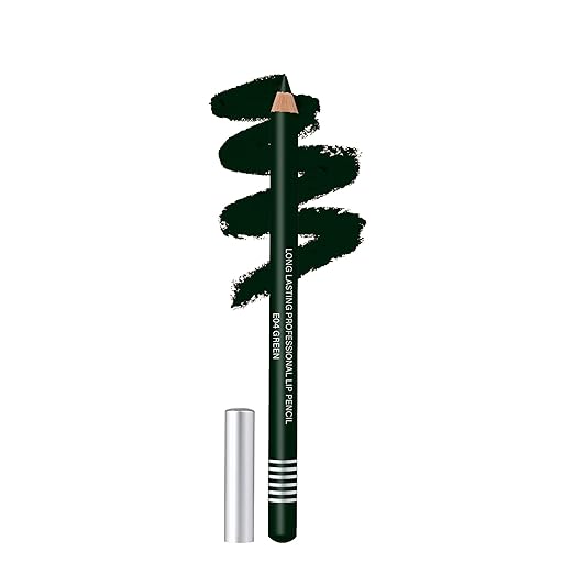 Colors Queen Matte Lip Liner Pencil For Professional Makeup E 04 Green - 2 gms