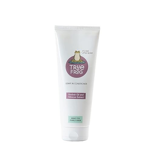 TRue FRoG Leave-In Conditioner For Curly, Wavy, Dry And Frizzy Hair - 200 gms