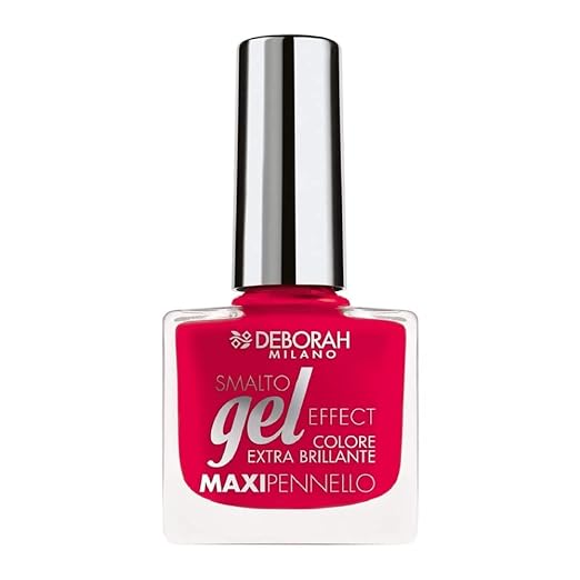 Deborah Milano Gel Effect Nail Polish Red Passionate - 8.5 ml